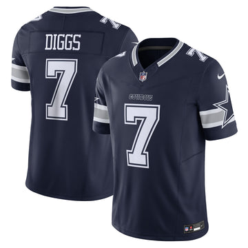 Trevon Diggs Dallas Cowboys navy Vapor jersey