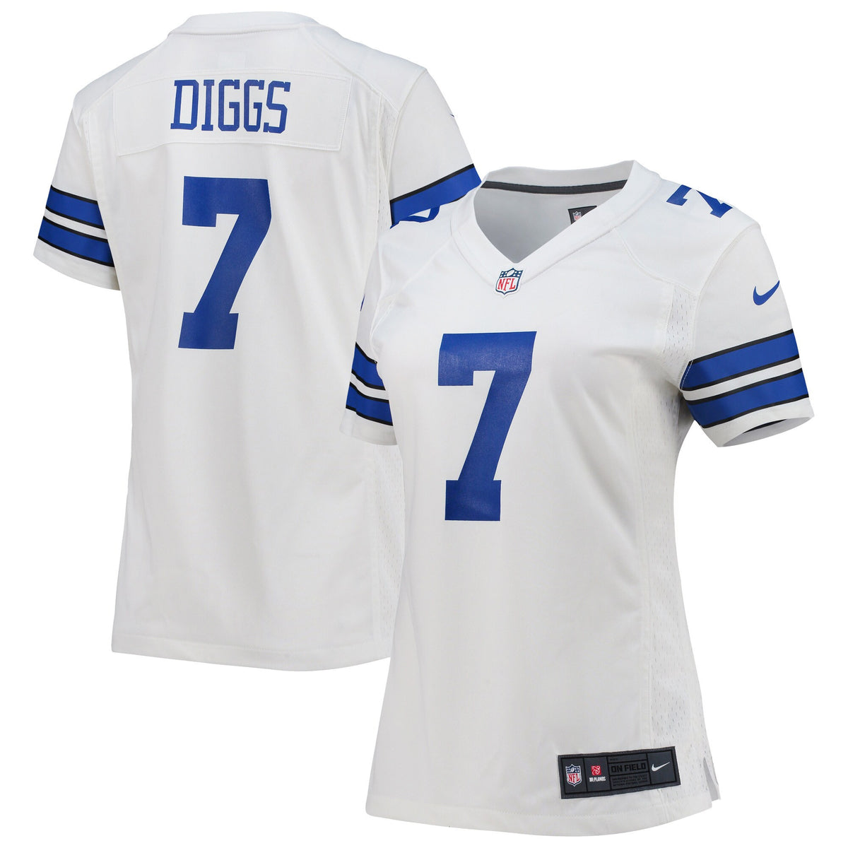 Trevon Diggs Dallas Cowboys white jersey