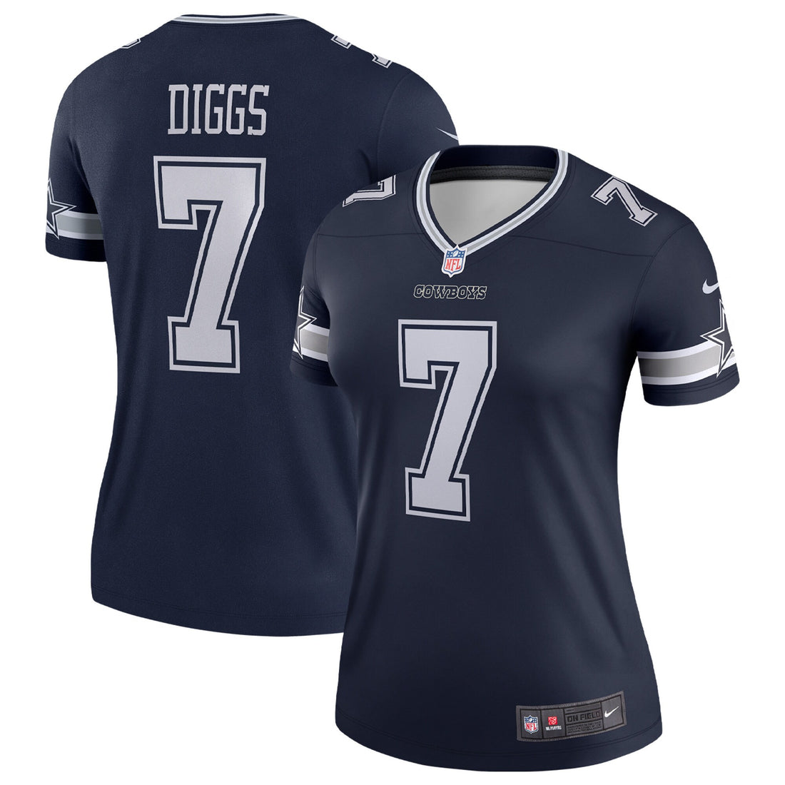 Trevon Diggs Dallas Cowboys navy Legend jersey