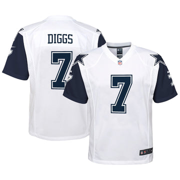 Trevon Diggs Dallas Cowboys white Alternate jersey