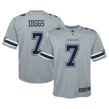 Trevon Diggs Dallas Cowboys silver jersey