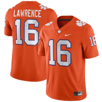 Trevor Lawrence Clemson Tigers orange jersey