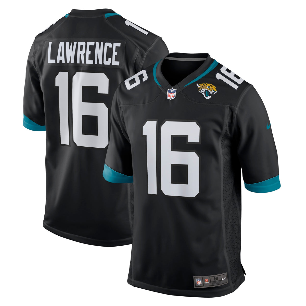 Trevor Lawrence Jacksonville Jaguars black Alternate jersey