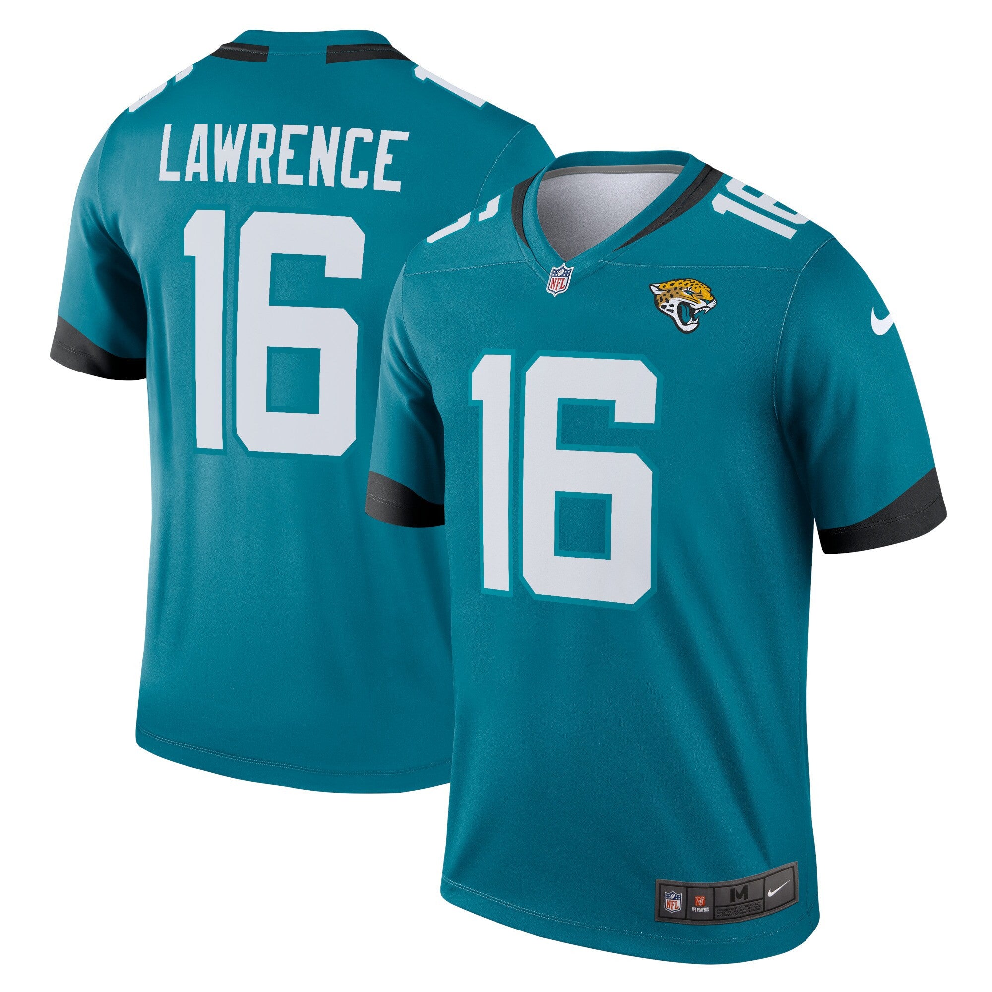 Trevor Lawrence Jacksonville Jaguars teal Legend jersey