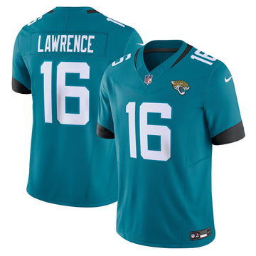 Trevor Lawrence Jacksonville Jaguars teal Vapor jersey
