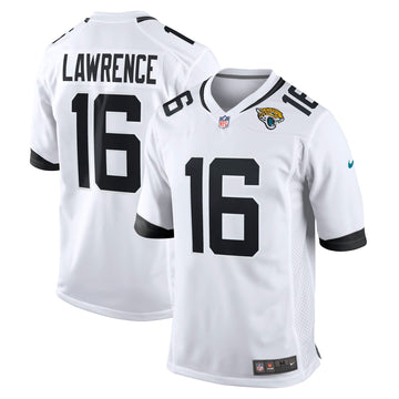 Trevor Lawrence Jacksonville Jaguars white jersey