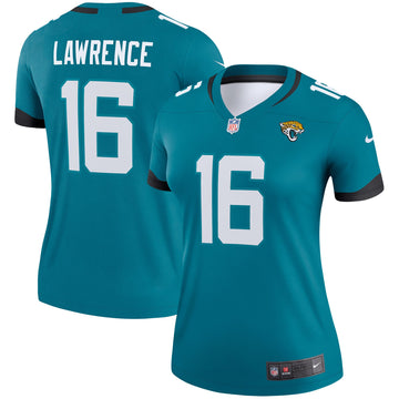 Trevor Lawrence Jacksonville Jaguars teal Legend jersey