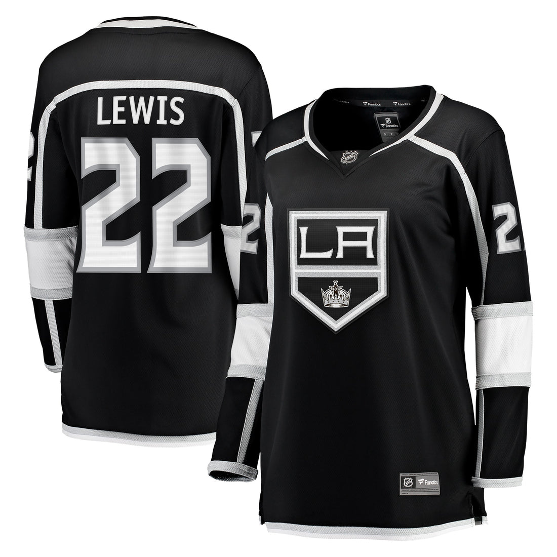 Trevor Lewis Los Angeles Kings black Home jersey