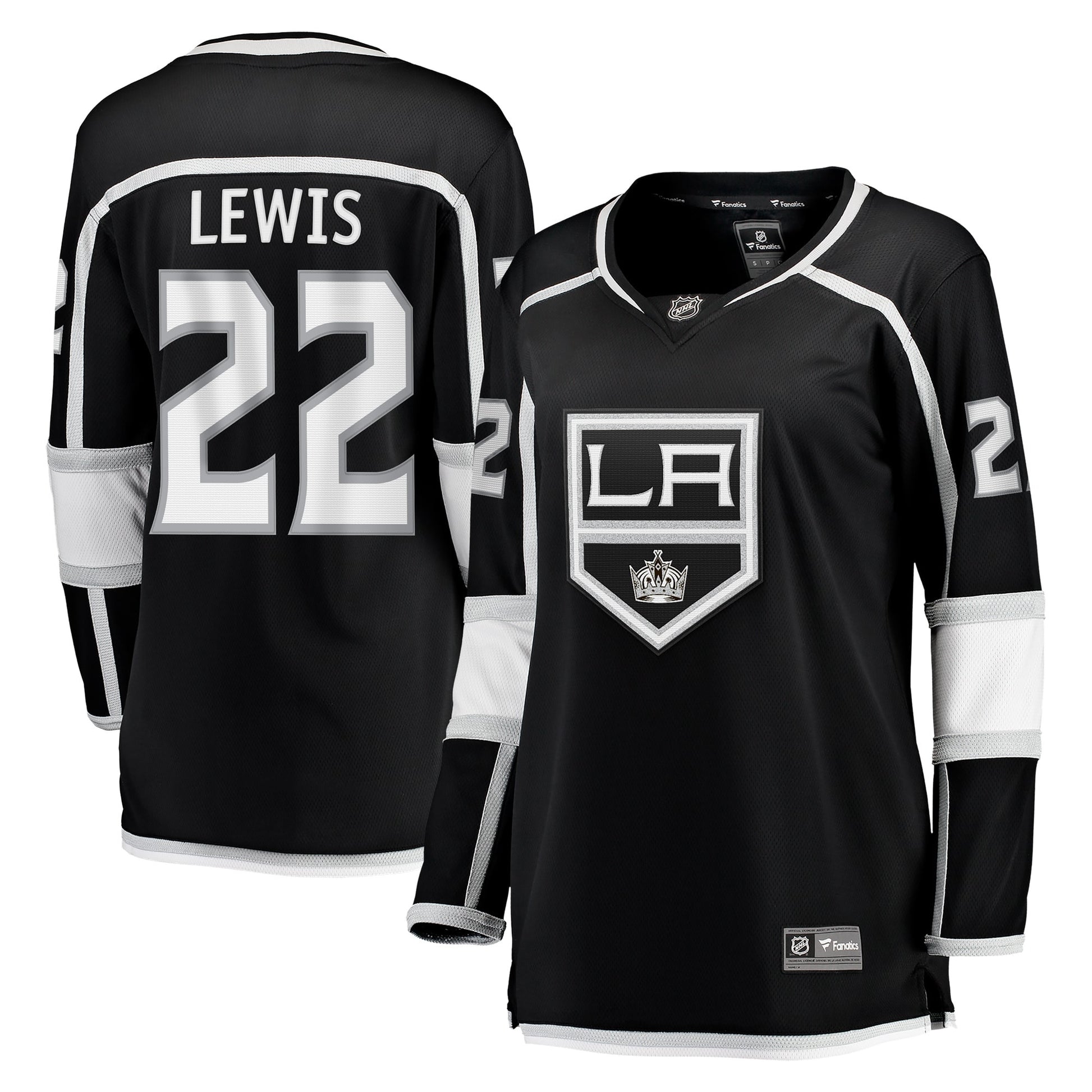Trevor Lewis Los Angeles Kings black Home jersey