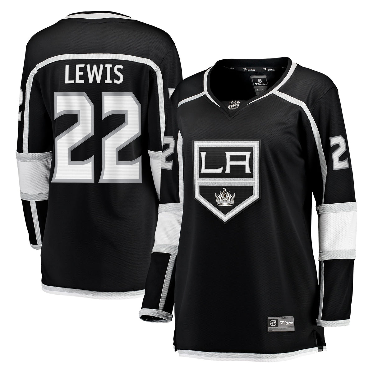 Trevor Lewis Los Angeles Kings black Home jersey