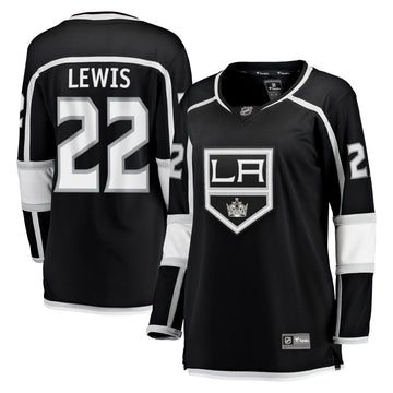 Trevor Lewis Los Angeles Kings black Home jersey