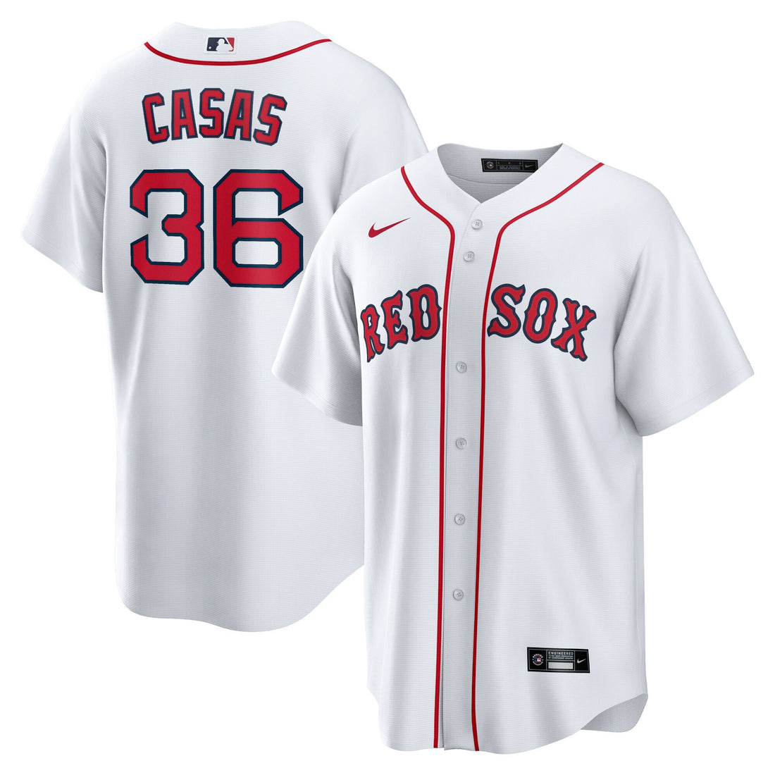 Triston Casas Boston Red Sox white Home jersey