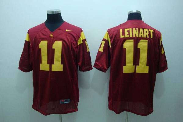 Matt Leinart USC Trojans red jersey