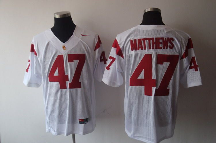 USC Trojans white jersey