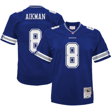 Troy Aikman Dallas Cowboys navy jersey
