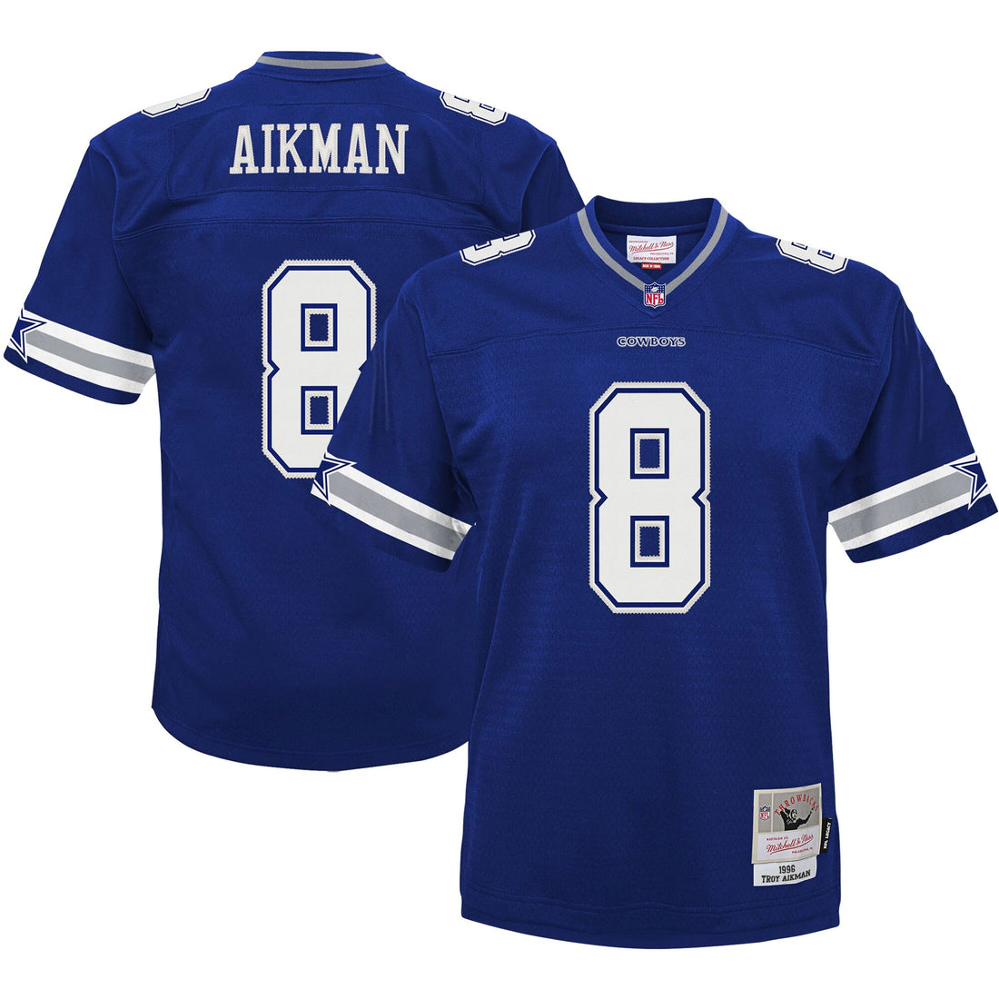 Troy Aikman Preschool Dallas Cowboys navy jersey