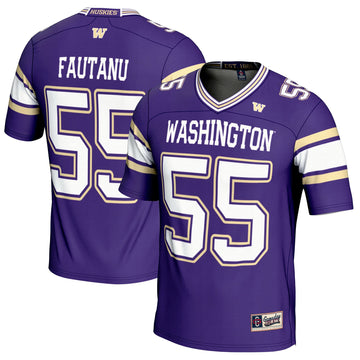 Troy Fautanu Washington Huskies purple jersey
