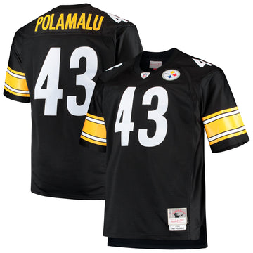 Troy Polamalu Pittsburgh Steelers black jersey