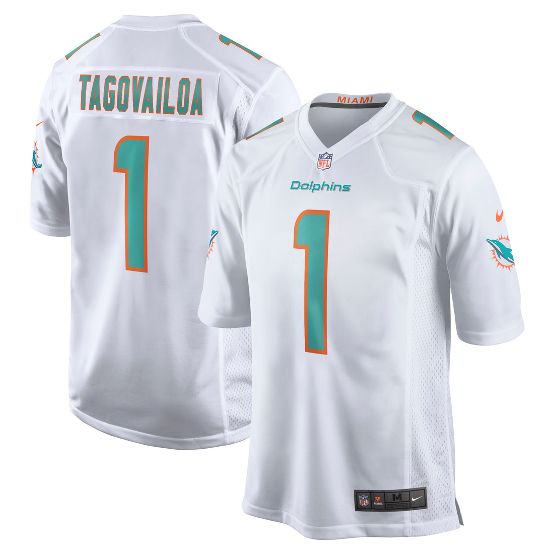 Tua Tagovailoa Miami Dolphins white jersey