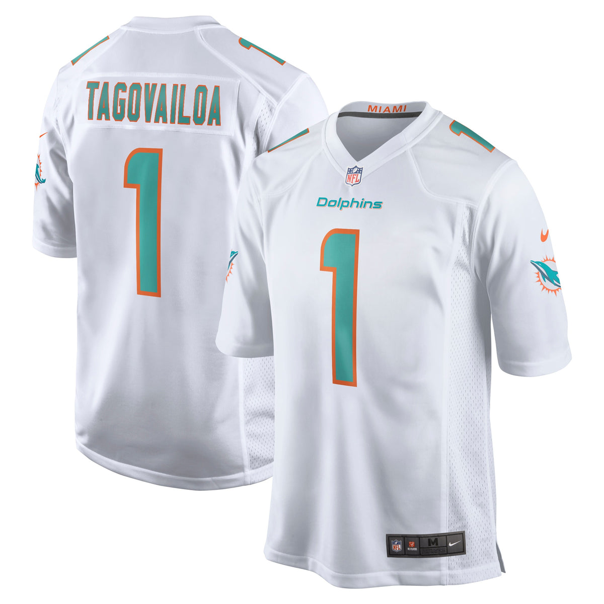 Tua Tagovailoa Miami Dolphins white jersey