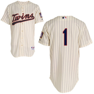 Schafer Minnesota Twins cream jersey
