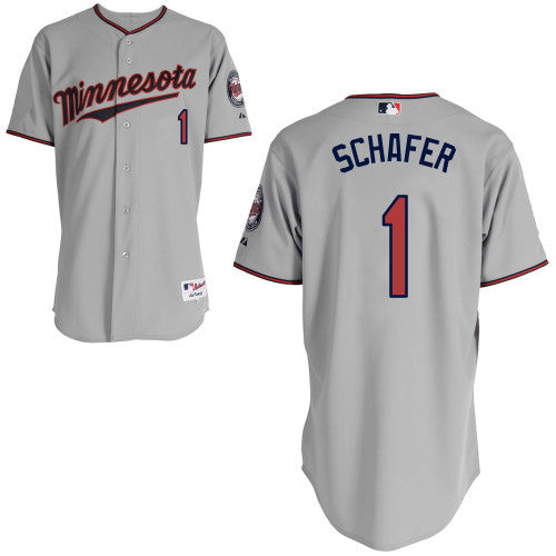 Schafer Minnesota Twins grey jersey