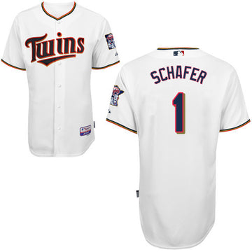 Schafer Minnesota Twins white jersey
