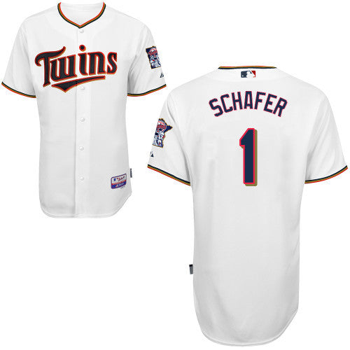 Schafer Minnesota Twins white jersey