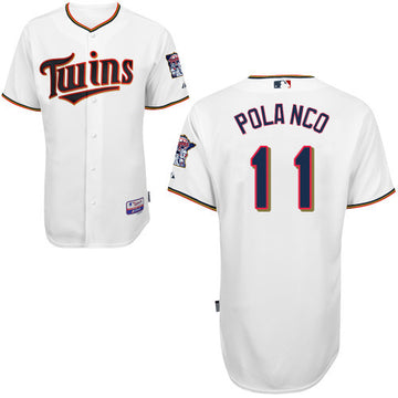 Polanco Minnesota Twins white jersey