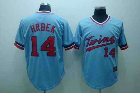 Hrbek Minnesota Twins blue jersey