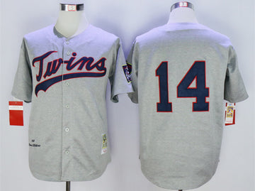 Kent Hrbek Minnesota Twins grey jersey