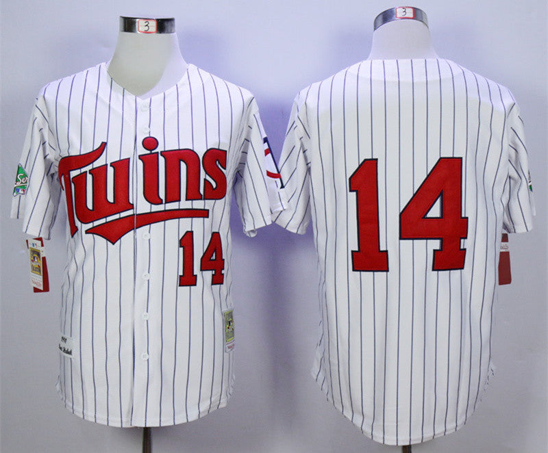 Kent Hrbek Minnesota Twins white Throwback jersey