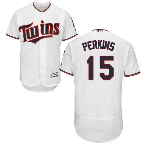 Glen Perkins Minnesota Twins white jersey