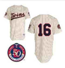 Jason Kubel Minnesota Twins cream jersey