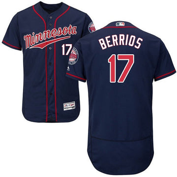 Jose Berrios Minnesota Twins navy jersey