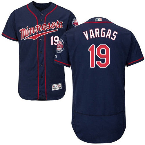 Kennys Vargas Minnesota Twins navy jersey