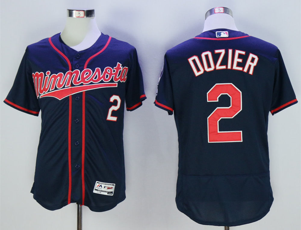 Brian Dozier Minnesota Twins navy jersey
