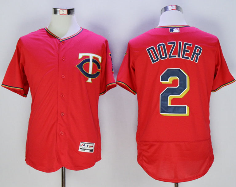 Brian Dozier Minnesota Twins red jersey