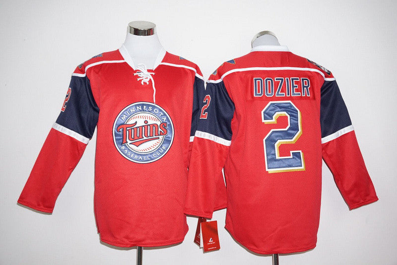 Brian Dozier Minnesota Twins red jersey