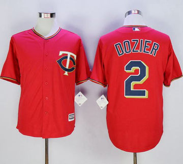 Brian Dozier Minnesota Twins red jersey