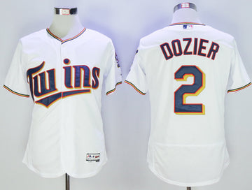 Brian Dozier Minnesota Twins white jersey