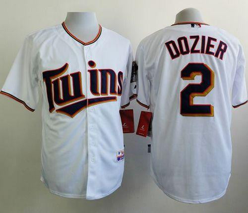 Brian Dozier Minnesota Twins white Home jersey