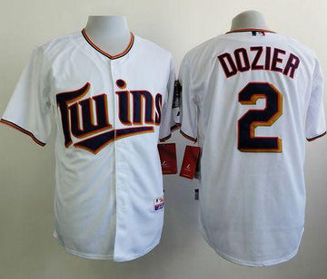 Brian Dozier Minnesota Twins white Home jersey