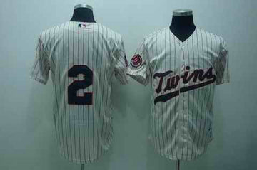 D.Span Minnesota Twins cream jersey