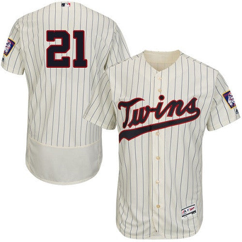Jason Castro Minnesota Twins cream jersey
