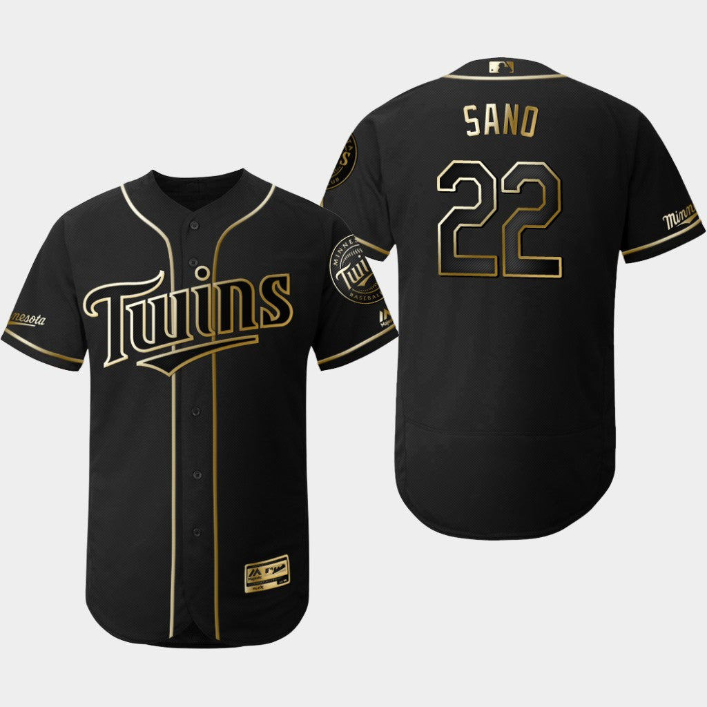 Miguel Sano Minnesota Twins black jersey
