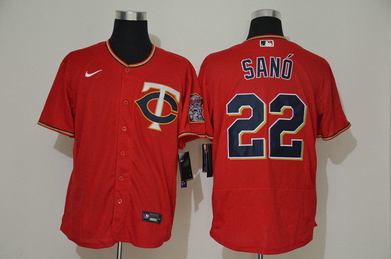 Miguel Sano Minnesota Twins red jersey