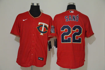 Miguel Sano Minnesota Twins red jersey