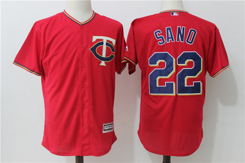 Miguel Sano Minnesota Twins red Alternate jersey