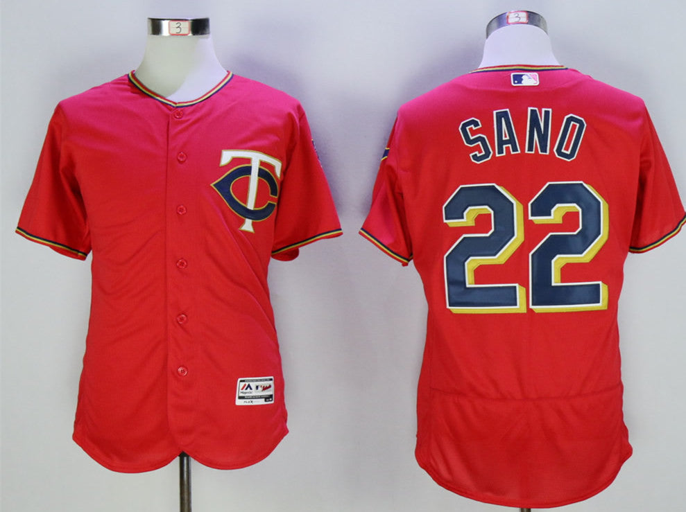 Miguel Sano Minnesota Twins red jersey